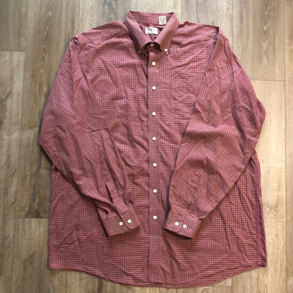 L.L. BEAN 100% Cotton Button Down Shirt
